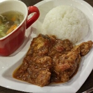 圧力鍋でインド風バターチキンカレー レシピ 作り方 By ムーミンママ24 楽天レシピ